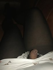 Impressive transsexual whores are taking off their panties in this hot video