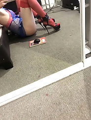 Cock addicted prostitute in hot bra