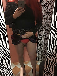 Slim t-girl prostitute having warm butt
