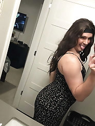 Spicy ladyboy bitch is spreading her ass for money