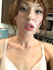 Lusty shemale bitches are posing almost naked