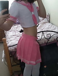 Ripened t-girl trollops are baring it all on pics